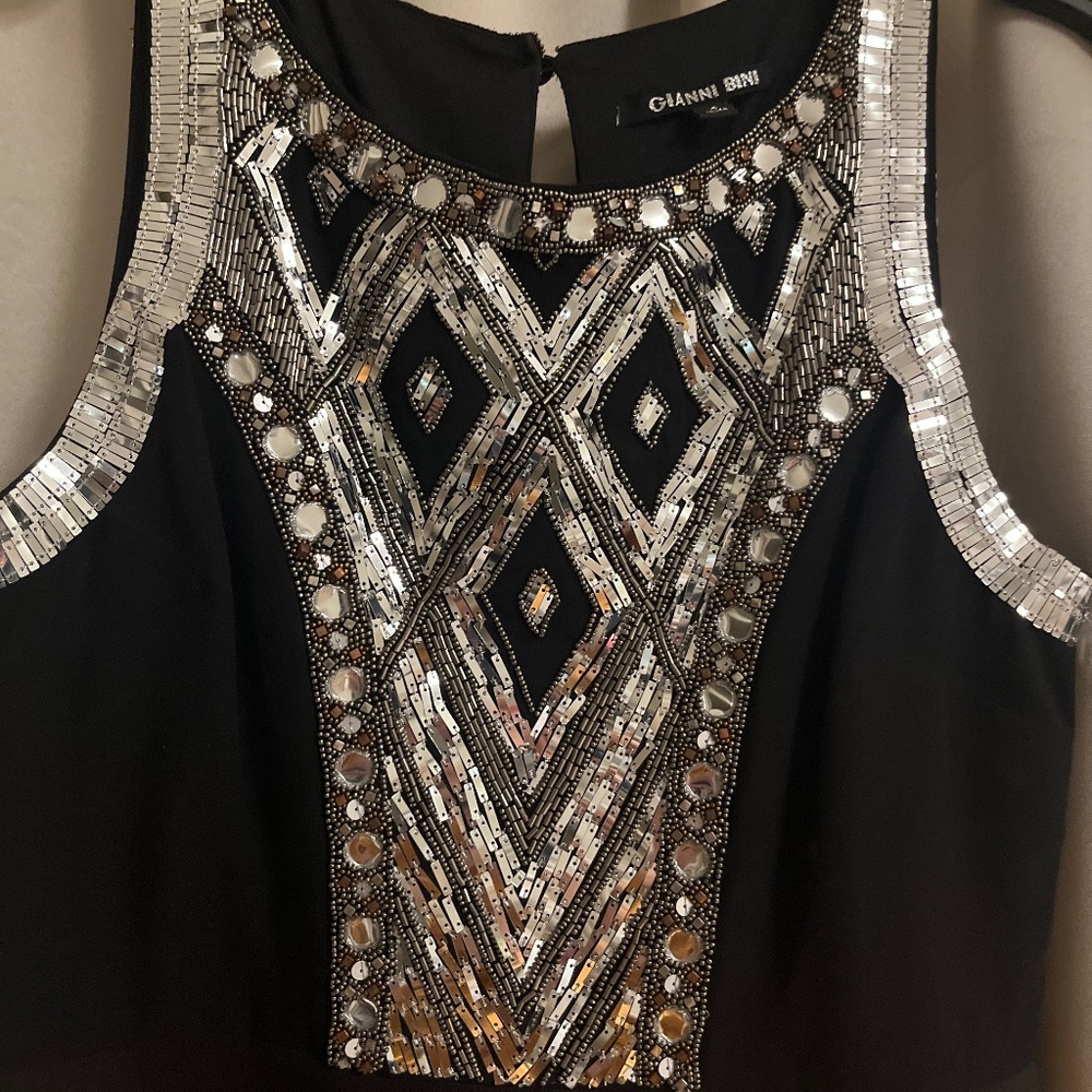 Gianni Bini sequin detail dress